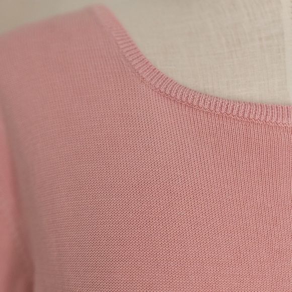 Women’s‎ Talbots Pink Long-Sleeve Sweater - Picture 3 of 7